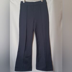 SPANX Women's Black High Rise Flare Stretch Thick Pull-On Pants. Size LG